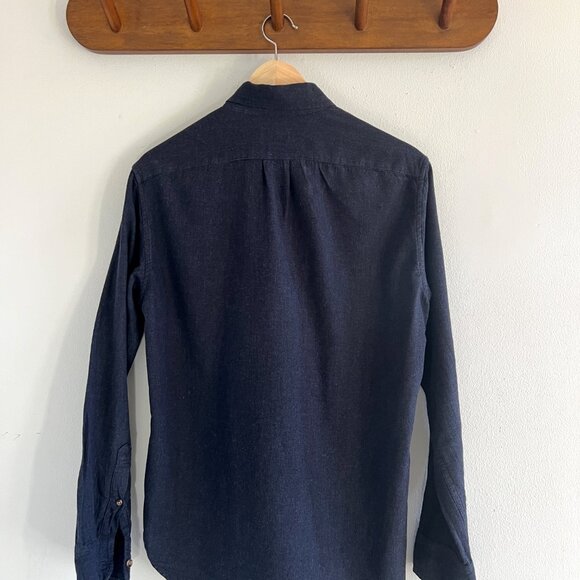 Slim-Fit Brushed Twill Button-Up (Slim Fit) - Picture 2 of 3